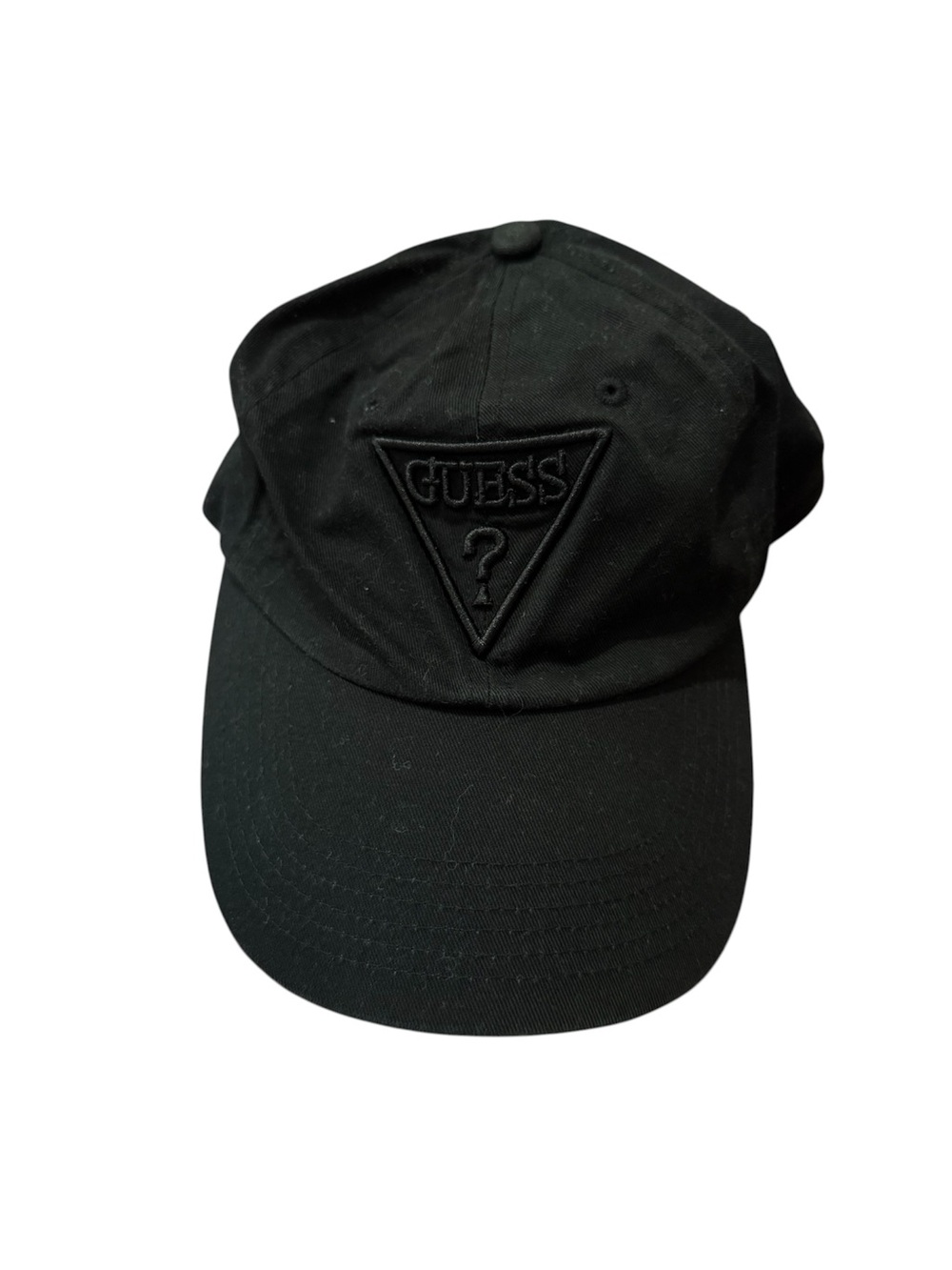 GUESS - Women’s Black Logo Baseball Cap -OSFA (Adjustable Strap)